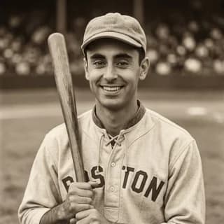 AI portrait of a man styled in the early American baseball era, 250 Years of America 4th of July photo