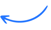 Curved arrow