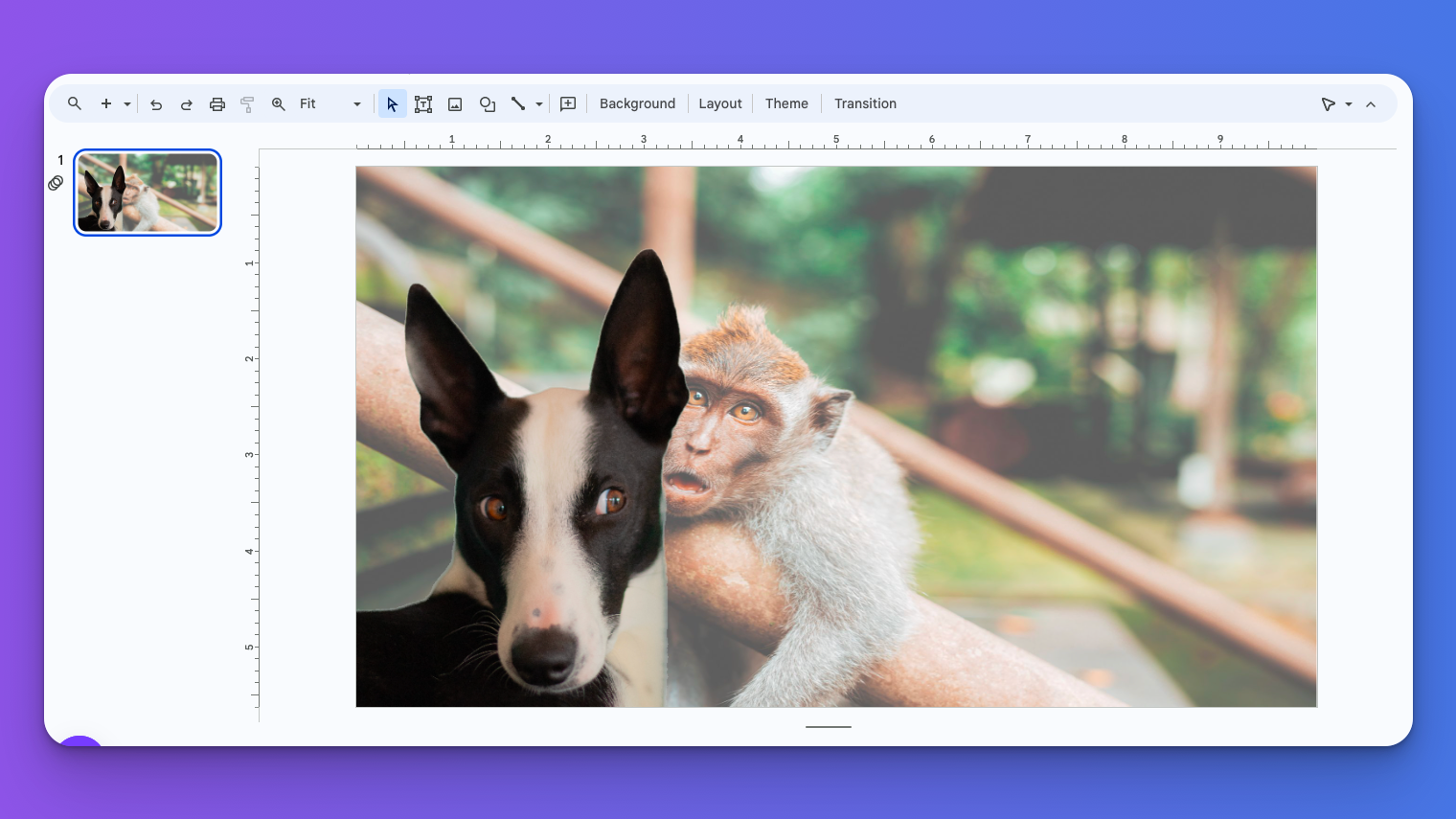 How to Remove a Background from a Picture in Google Slides?