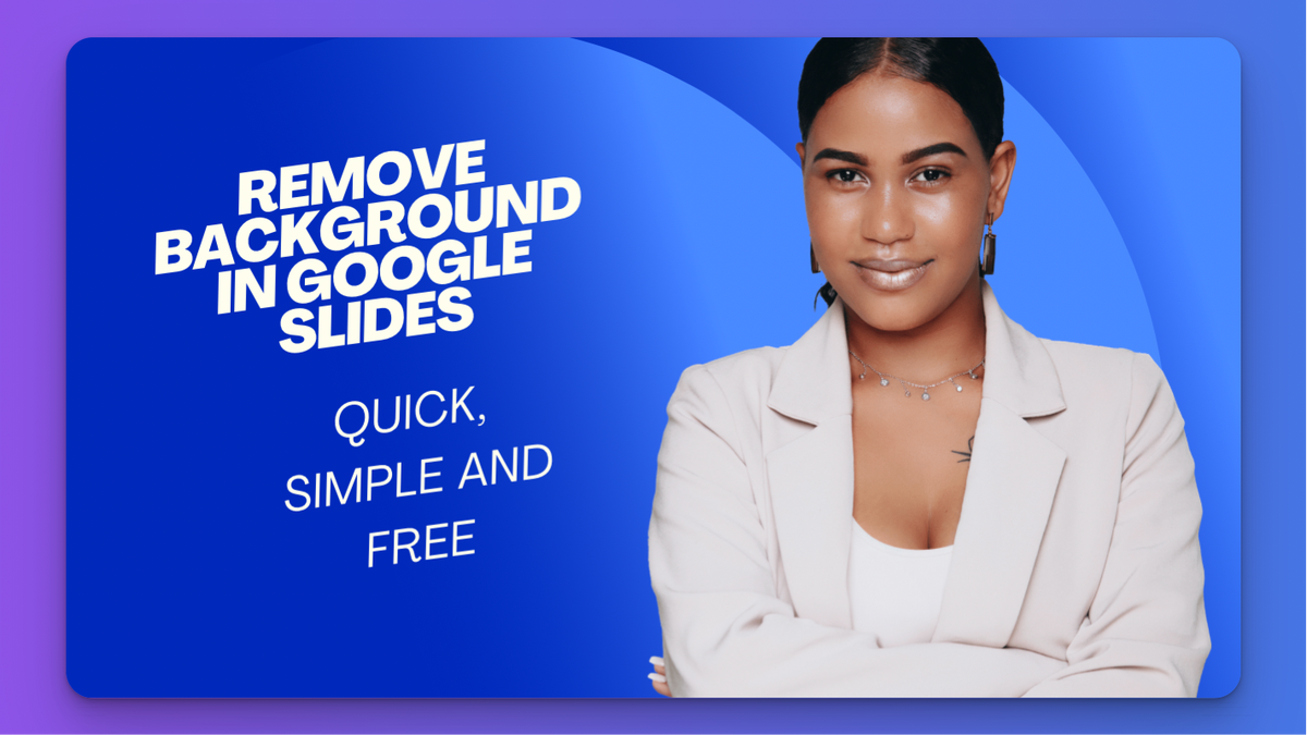 How to Remove Background from a Picture in Google Slides
