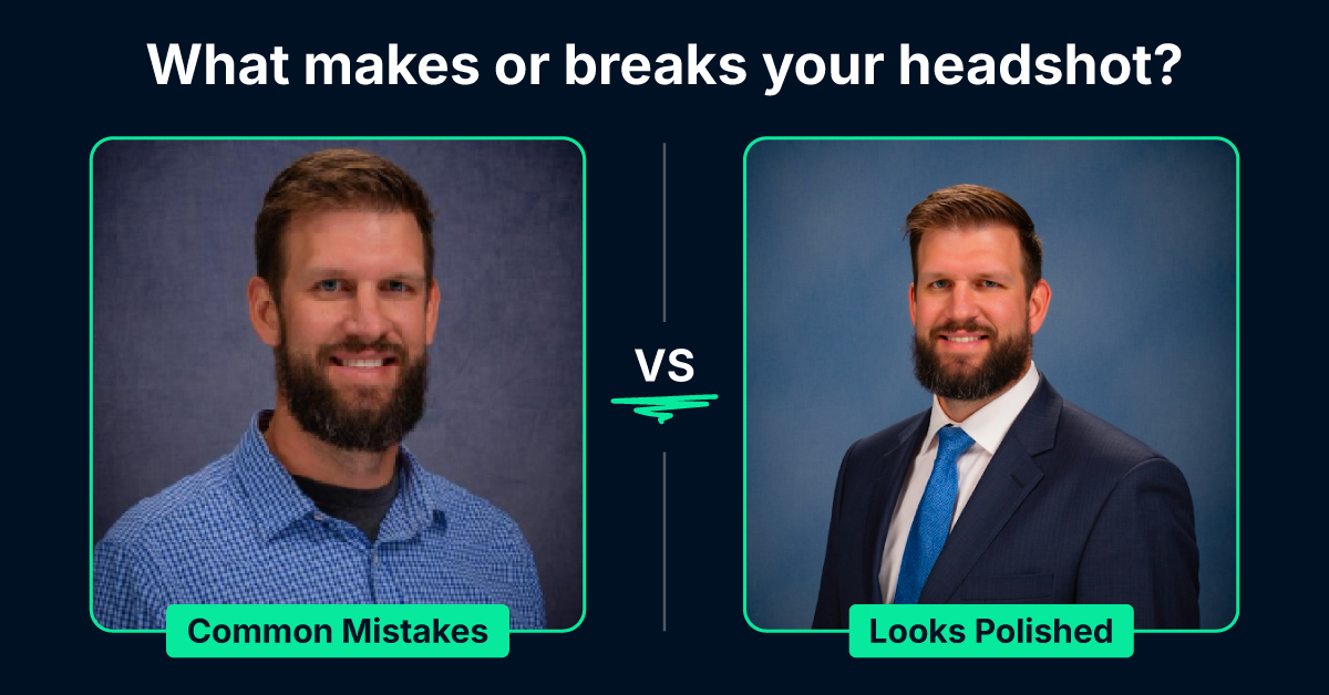 Good vs. Bad Headshots: What’s the Difference?