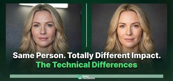 Female Headshots: The Technical Differences That Actually Matter