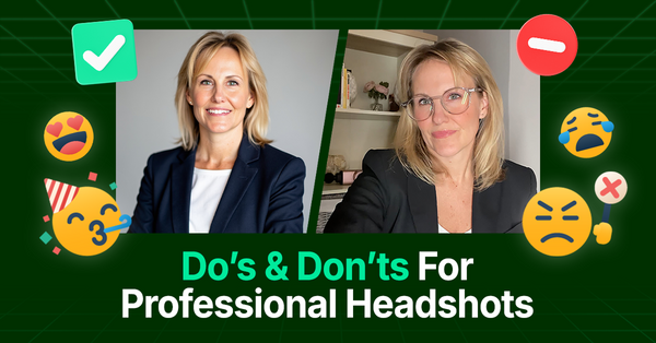 Do’s and Don’ts for Headshots Every Professional Should Know